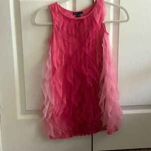 Pink Ruffle Dress